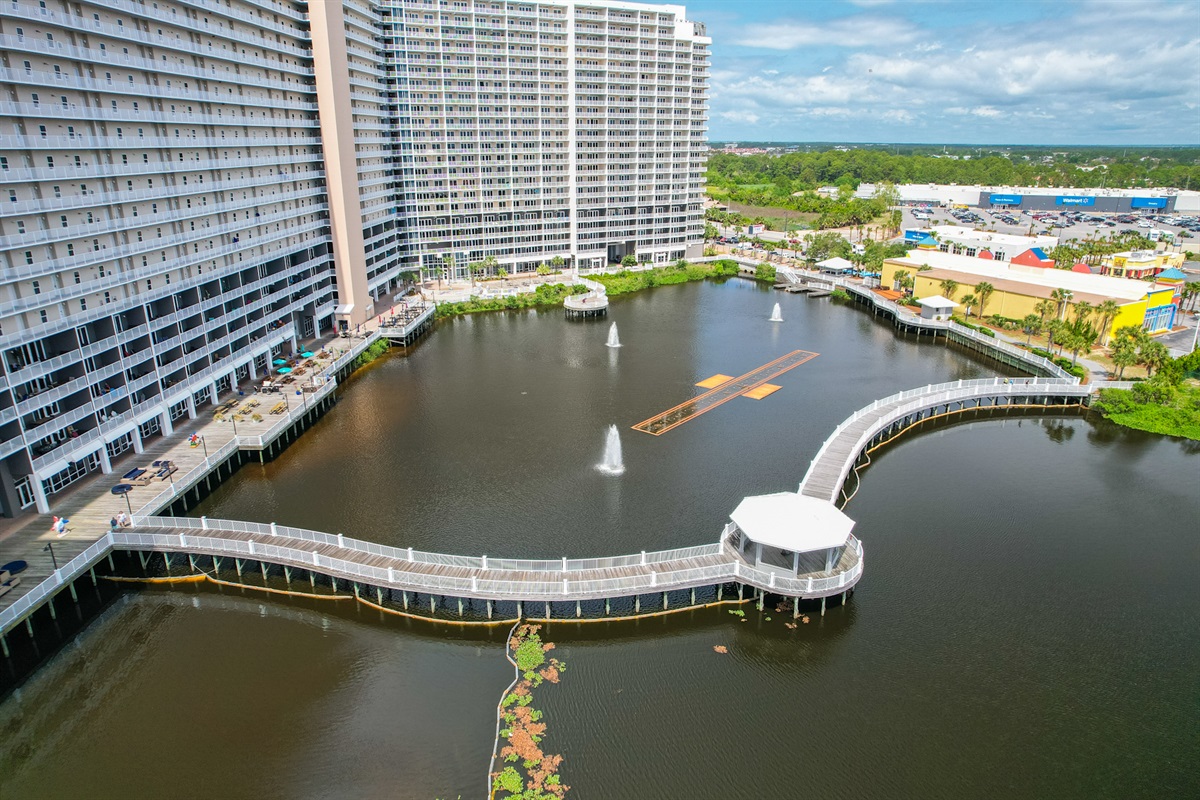 Laketown Wharf — Destination setting